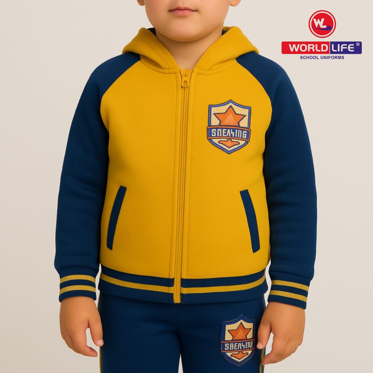 School Uniform Winter Track Suit banner